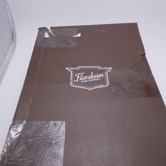 Florsheim Chalet Plain Toe Gore Chelsea Boots Men Sz 13 M Rough Out Heel Vamp XX - Picture 11 of 11